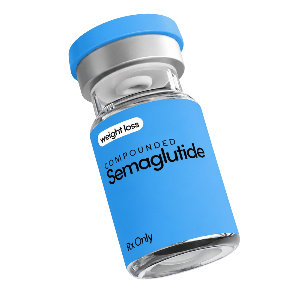 Illustrative Luma compounded semaglutide vial